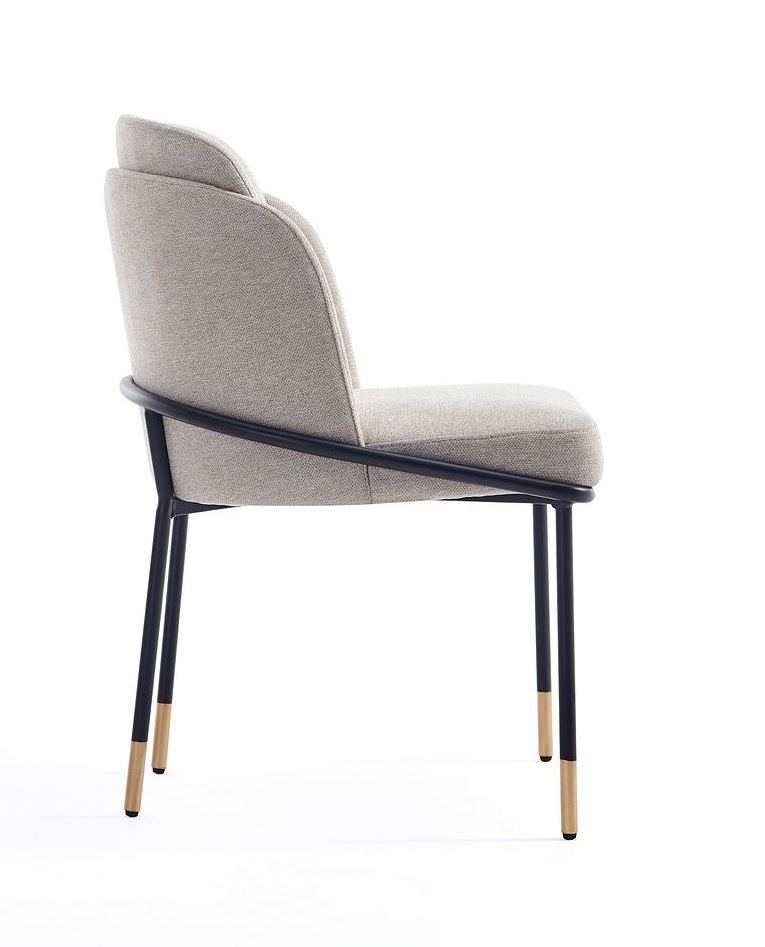 Flor Fabric Dining Chair 