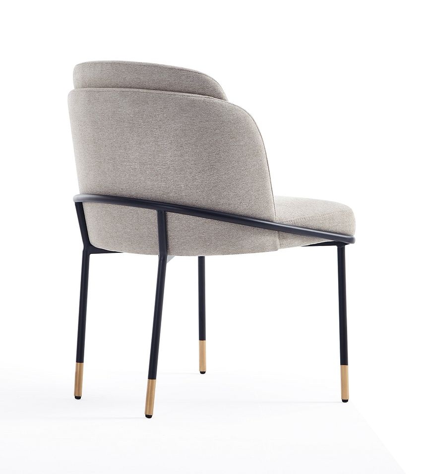 Flor Fabric Dining Chair 