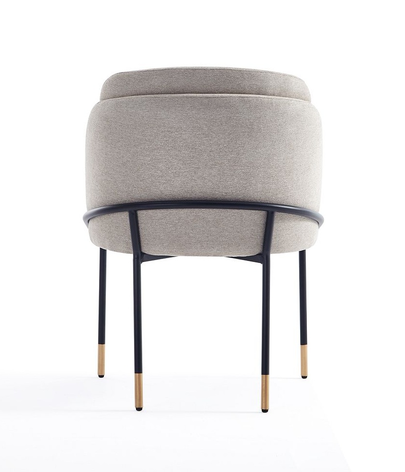 Flor Fabric Dining Chair 