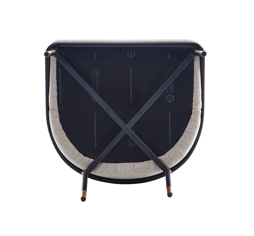 Flor Fabric Dining Chair 