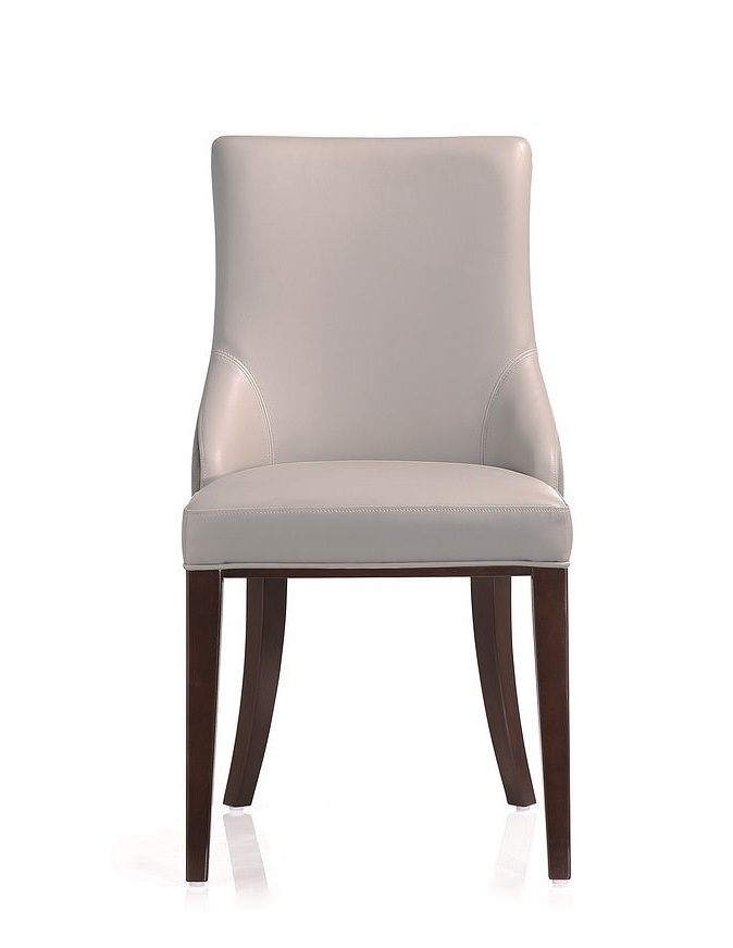 Shubert Faux Leather/Velvet Dining Chair 