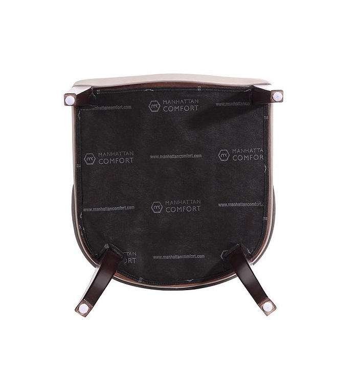 Shubert Faux Leather/Velvet Dining Chair 