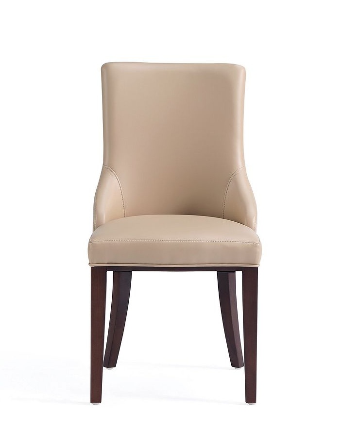 Shubert Faux Leather/Velvet Dining Chair 