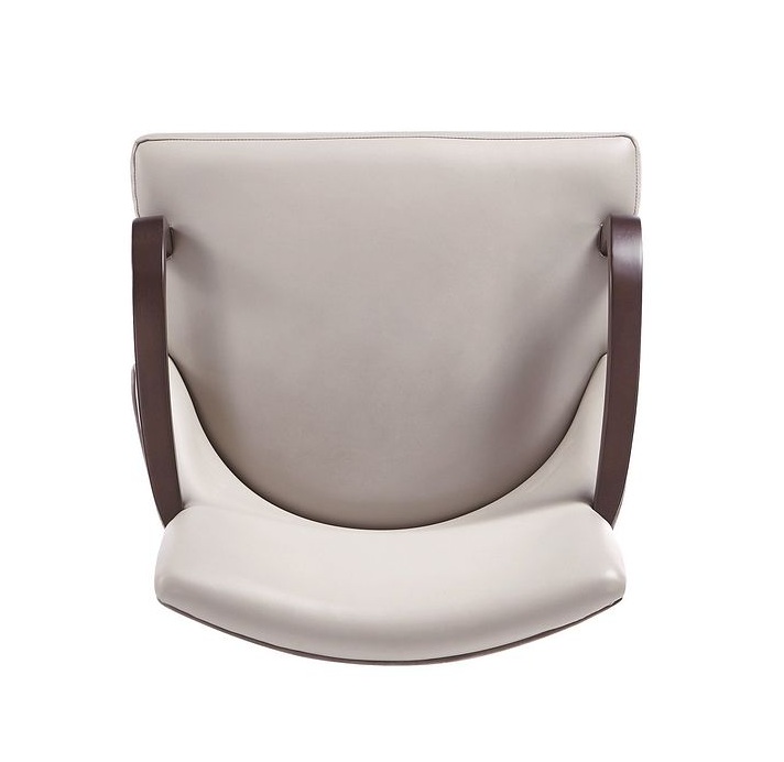 Shubert Faux Leather/Velvet Dining Armchair 