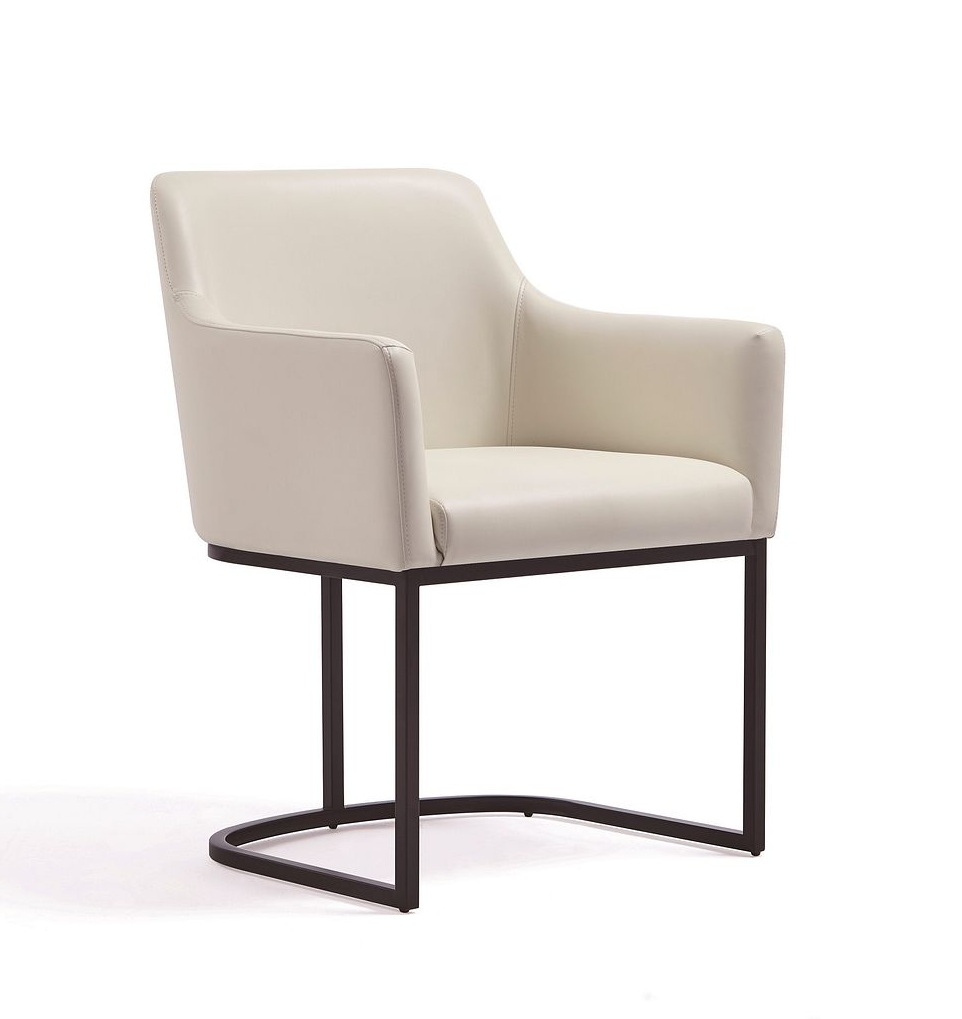 Serena Leatherette Dining Armchair