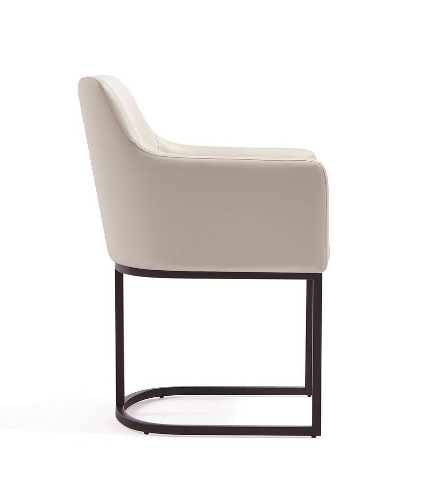 Serena Leatherette Dining Armchair