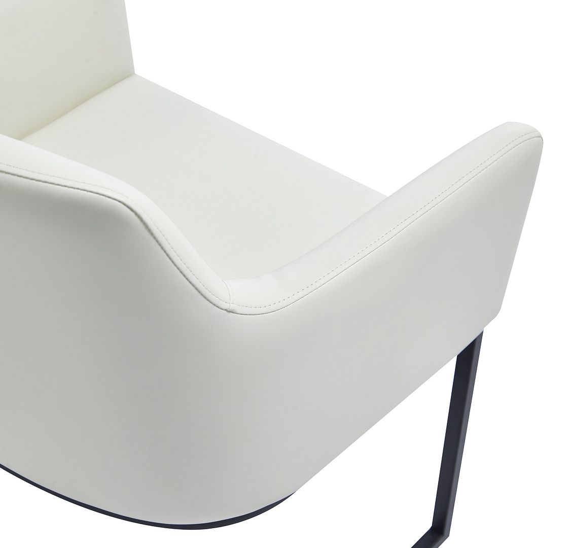 Serena Leatherette Dining Armchair