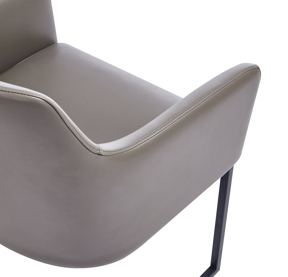 Serena Leatherette Dining Armchair