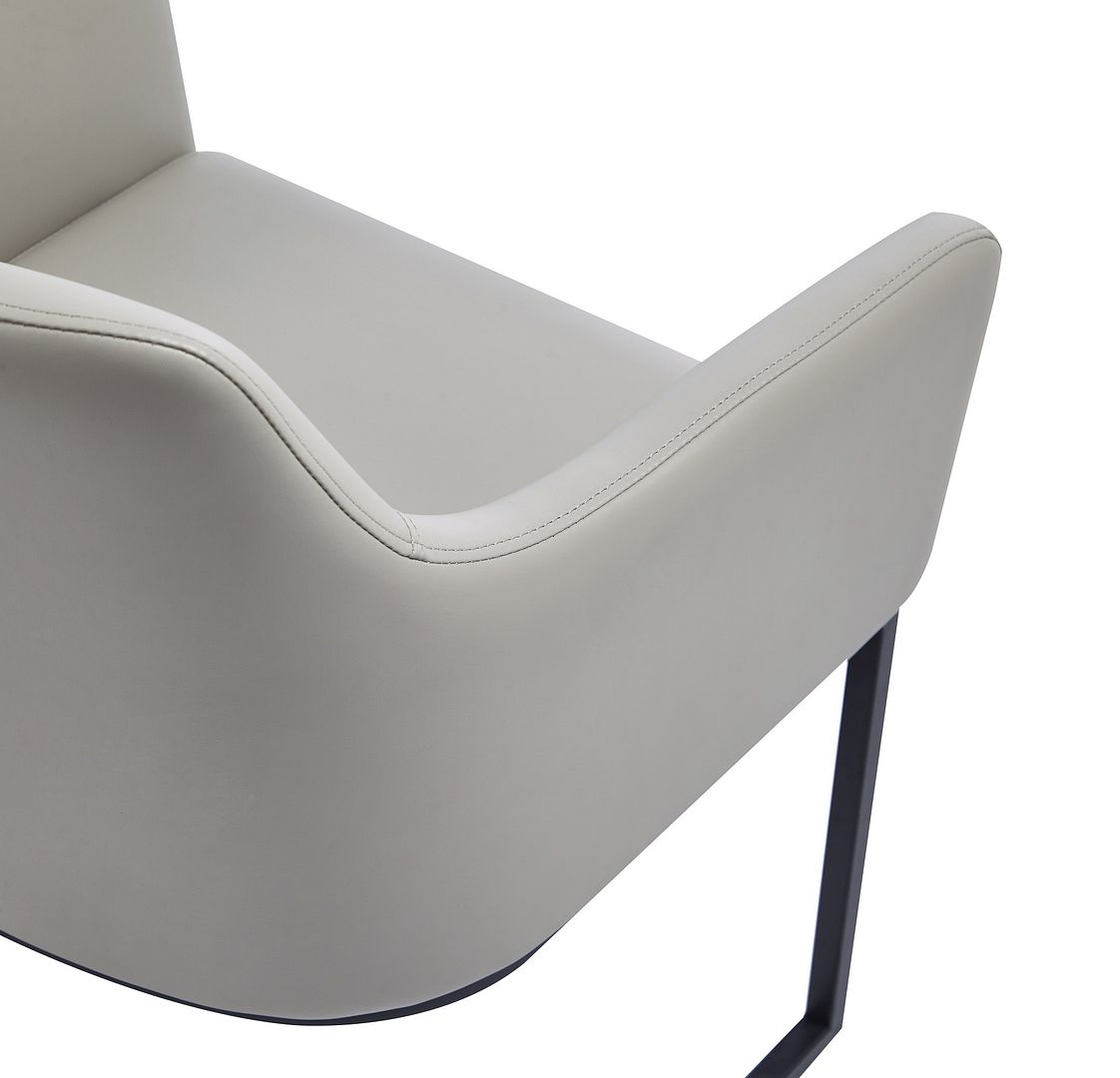 Serena Leatherette Dining Armchair