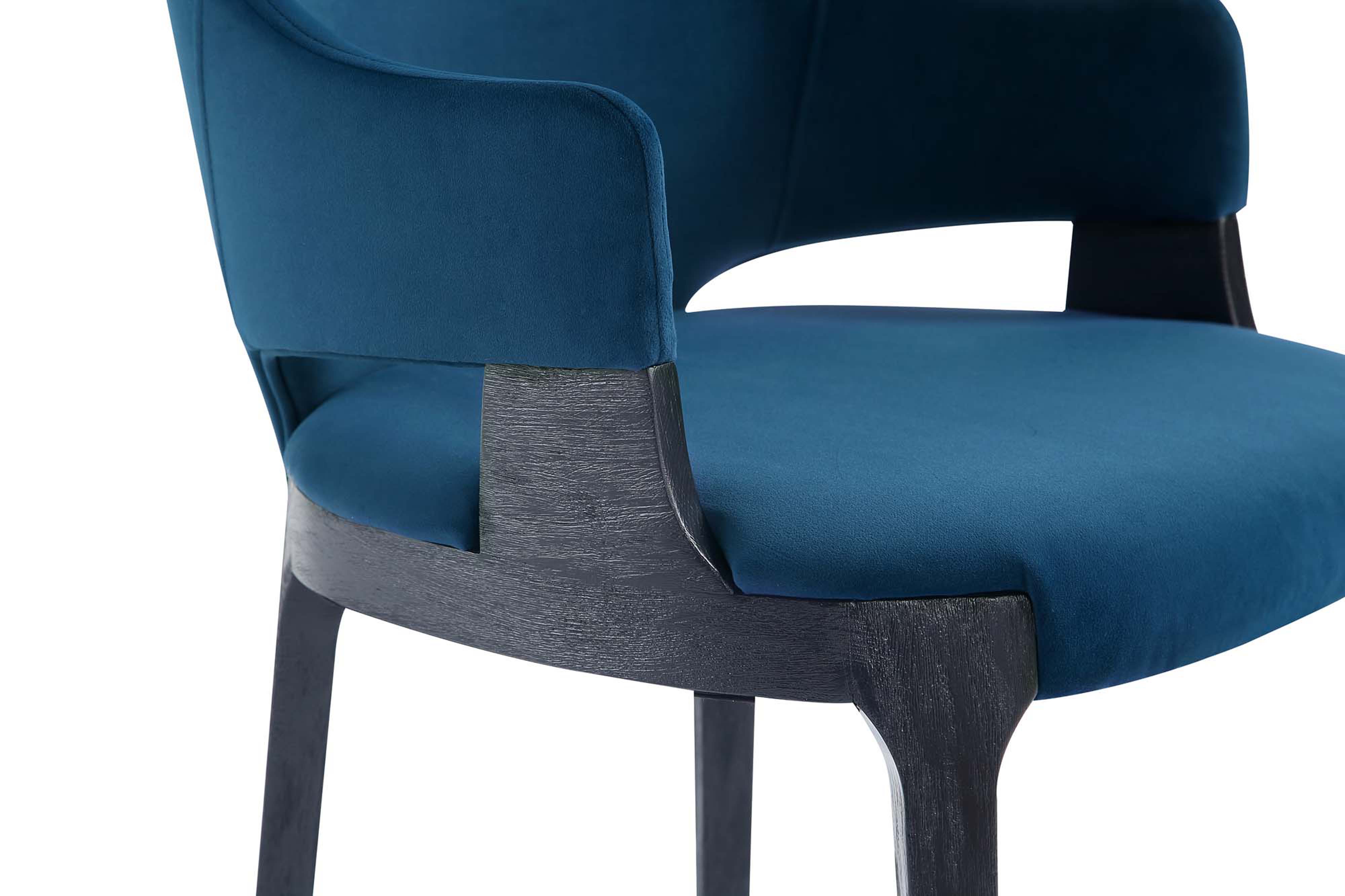Kara Upholstered Dining Arm Chair 