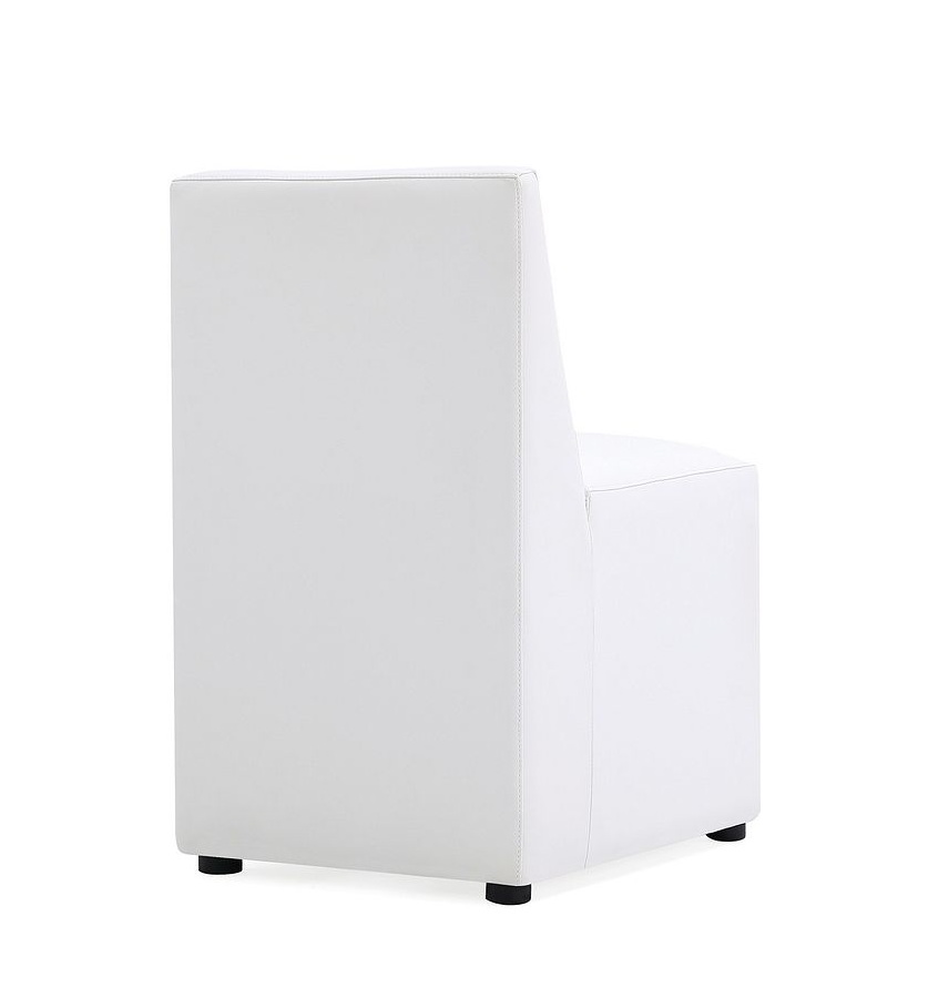 Anna Square Faux Leather Dining Chair 