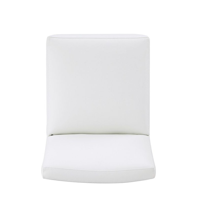 Anna Square Faux Leather Dining Chair 