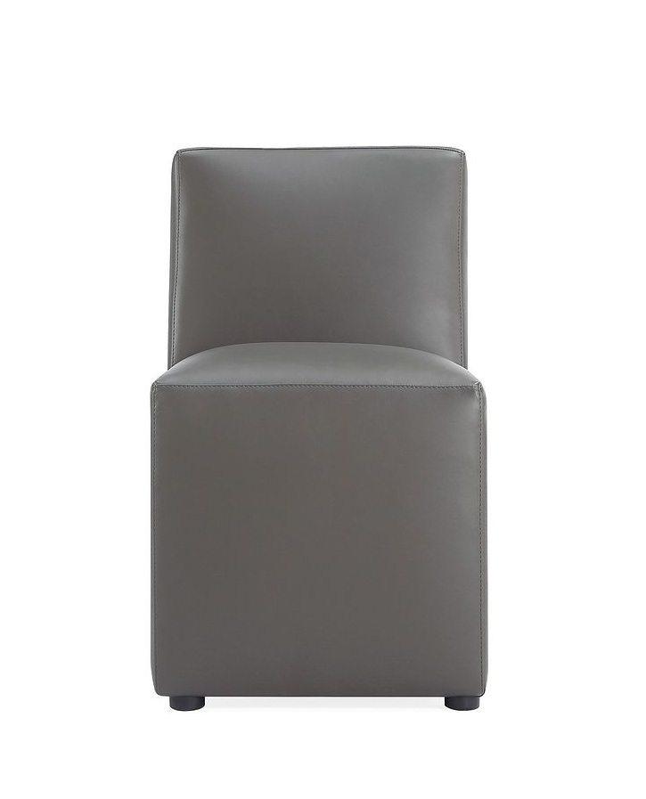 Anna Square Faux Leather Dining Chair 