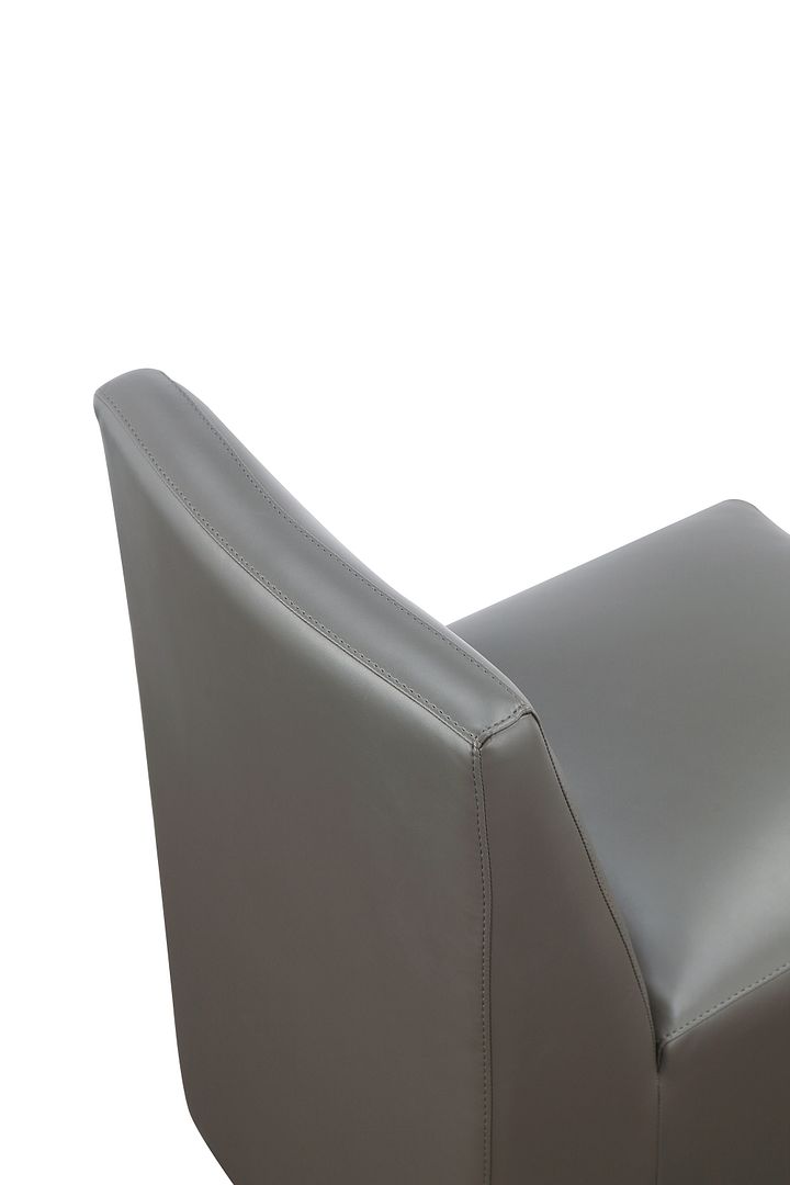 Anna Square Faux Leather Dining Chair 