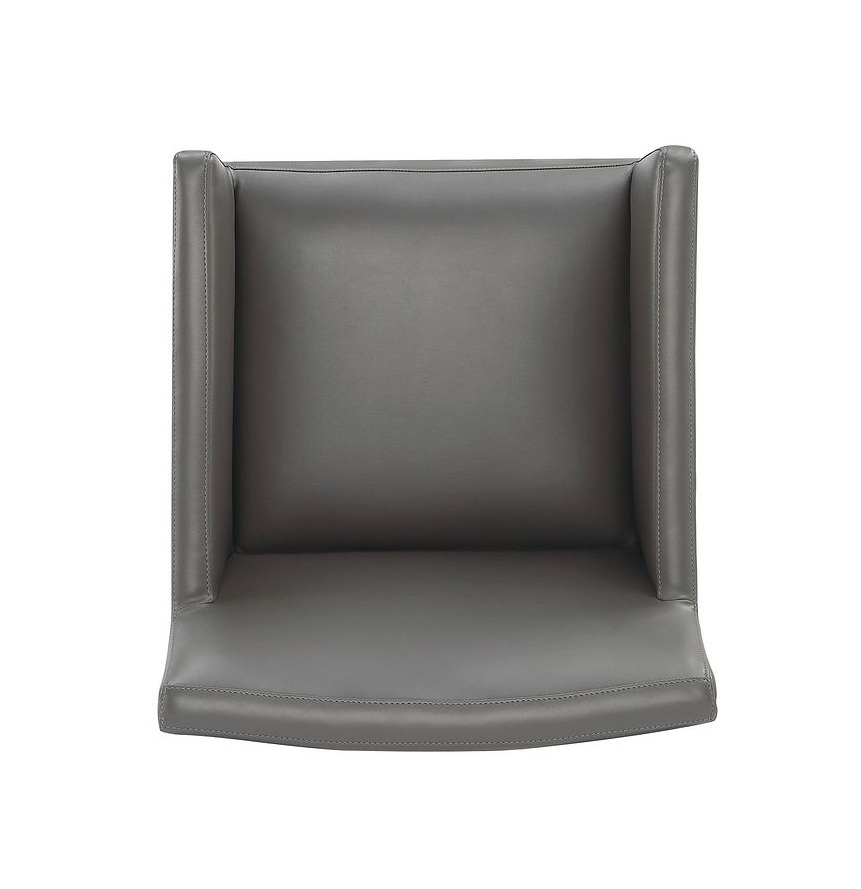 Anna Square Faux Leather Dining Armchair 