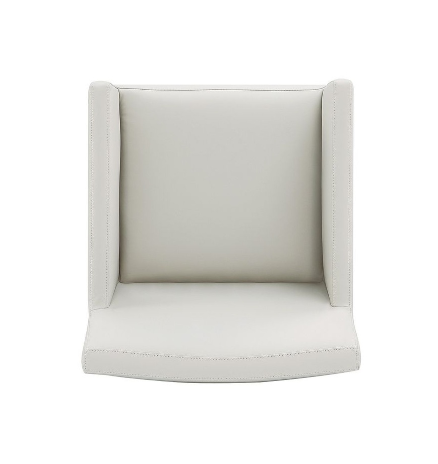 Anna Square Faux Leather Dining Armchair 