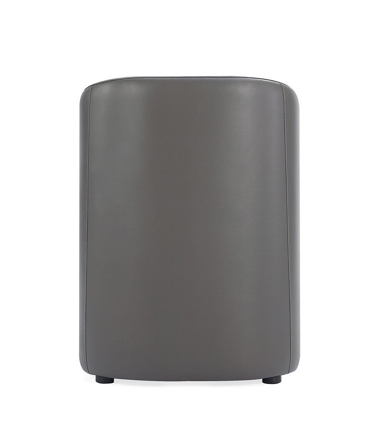 Anna Round Faux Leather Dining Armchair 