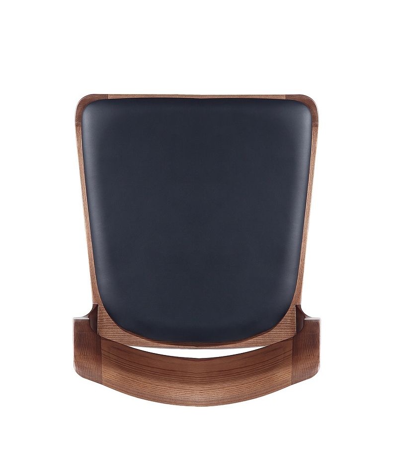 Moderno Leatherette Stackable Dining Chair, Set of 2