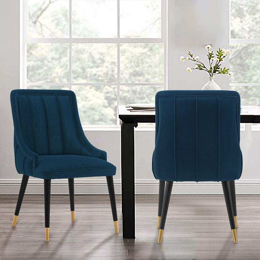 Eda Velvet Dining Chair 