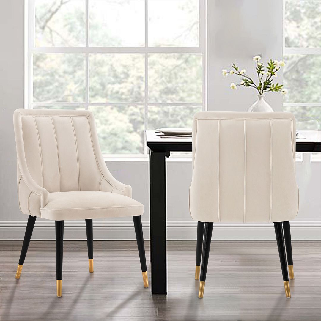 Eda Velvet Dining Chair 