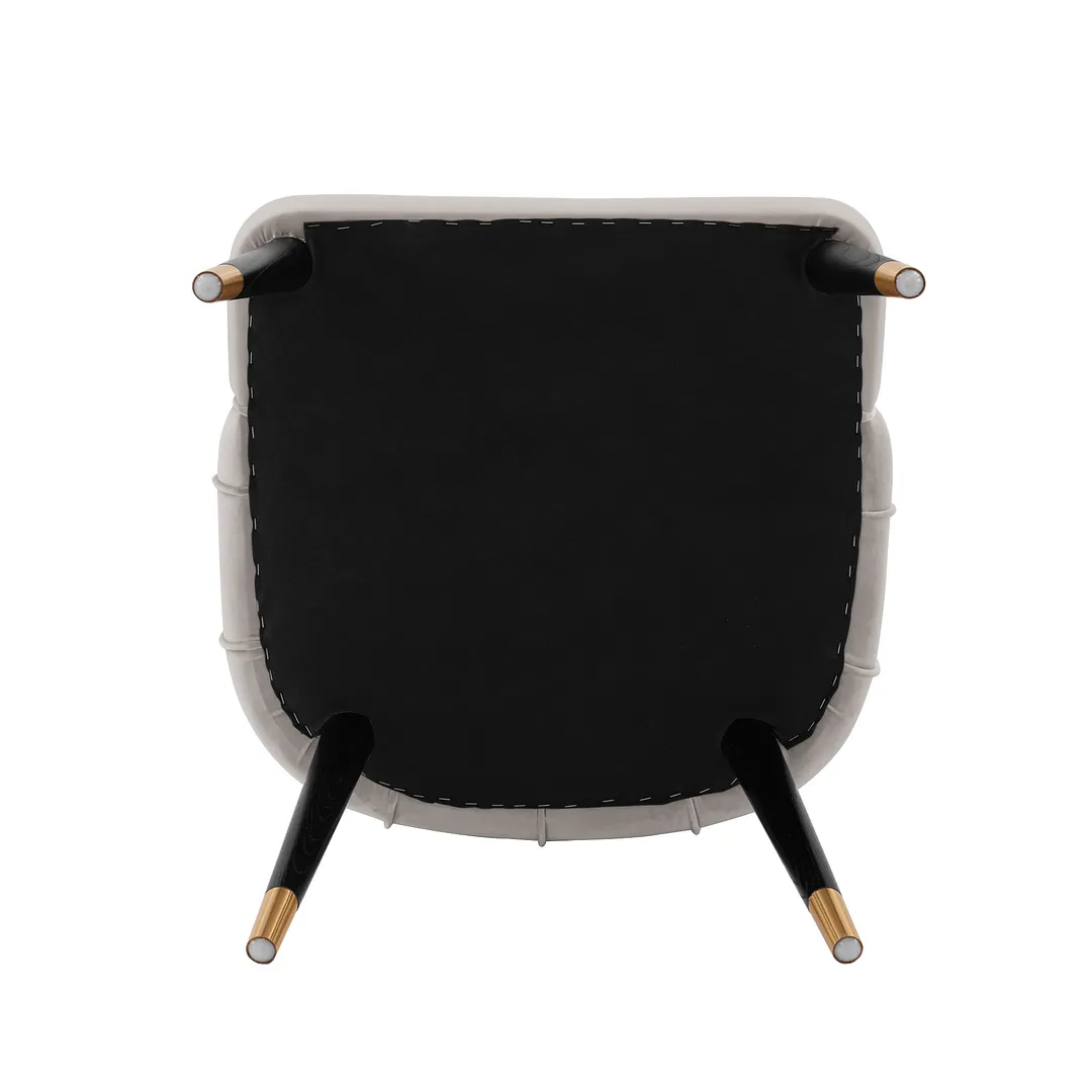 Eda Velvet/Leatherette Dining Chair 