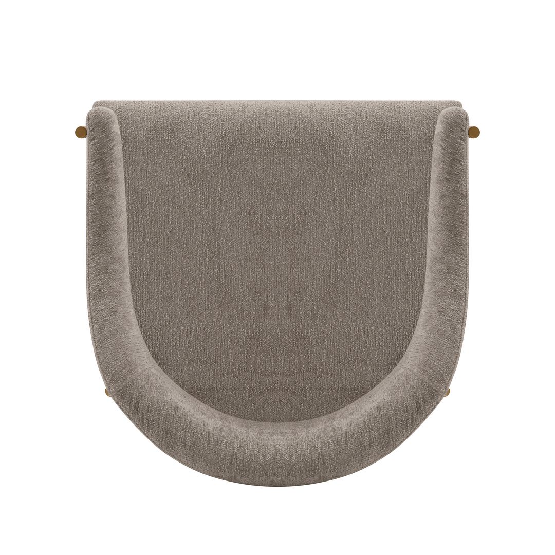 Lia Chenille Dining Armchair 