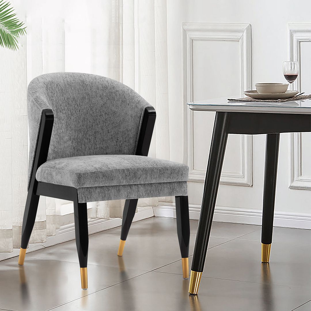 Ola Chenille Dining Chair 