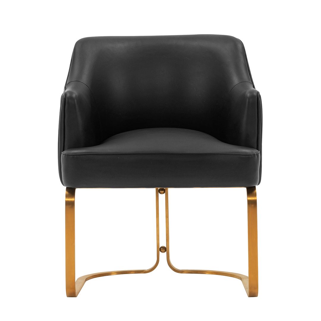 Reeva Leatherette Dining Armchair 