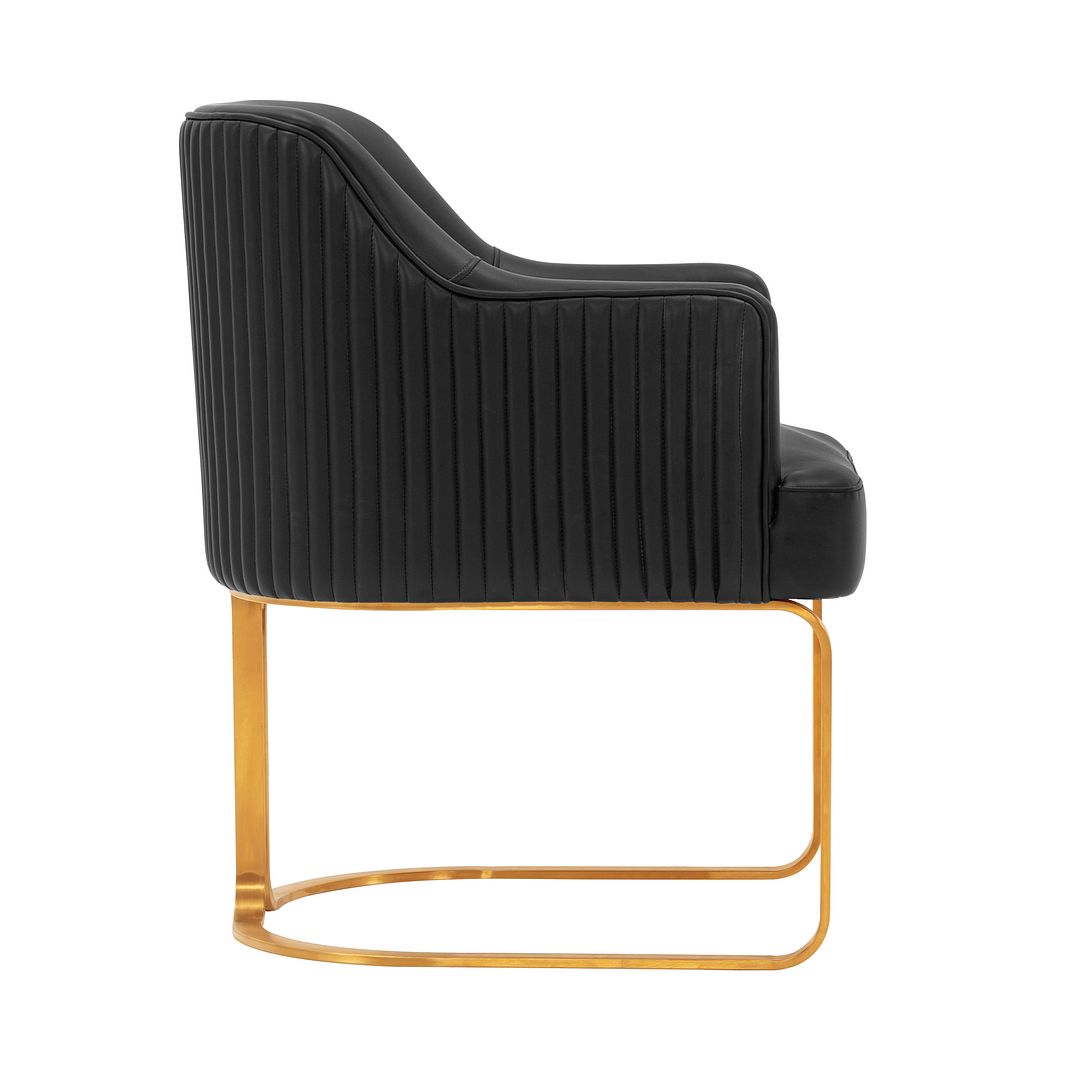 Reeva Leatherette Dining Armchair 