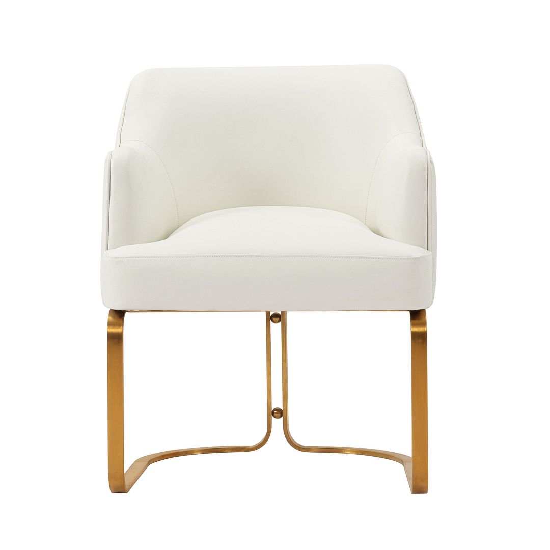 Reeva Leatherette Dining Armchair 