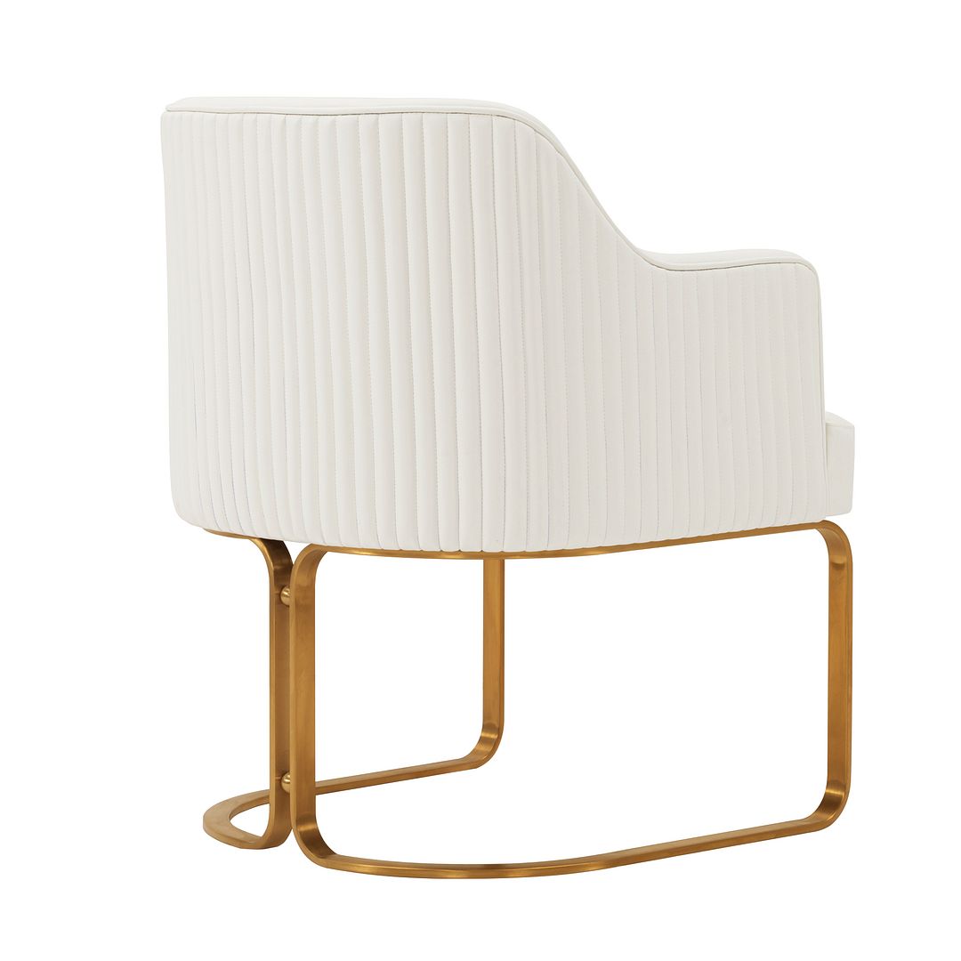 Reeva Leatherette Dining Armchair 