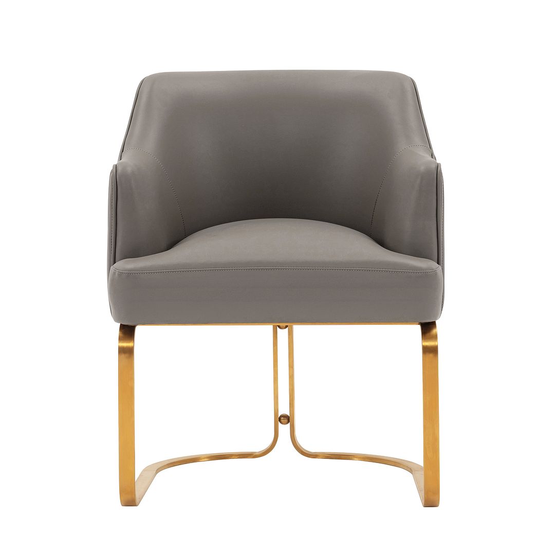 Reeva Leatherette Dining Armchair 