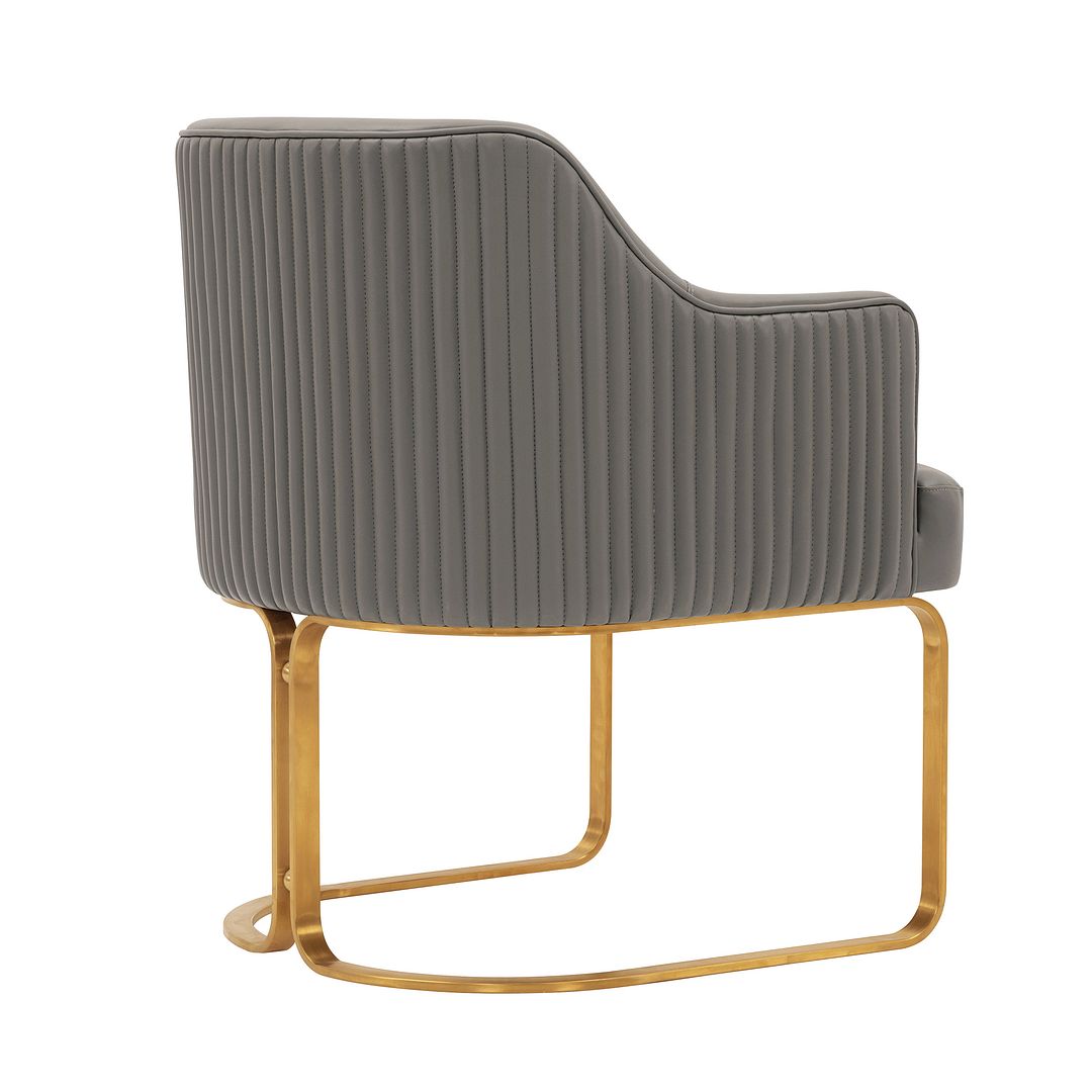 Reeva Leatherette Dining Armchair 