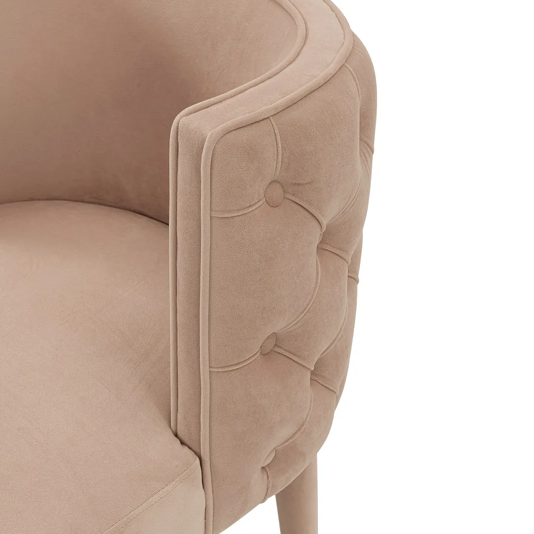 Maya Tufted Velvet Dining Chair 