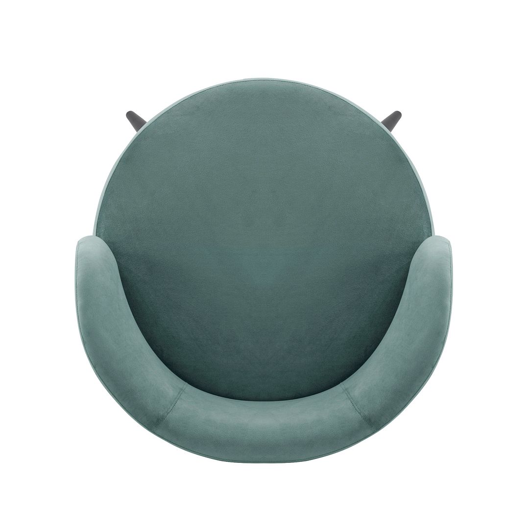 Kaya Pleated Velvet Dining Chair 
