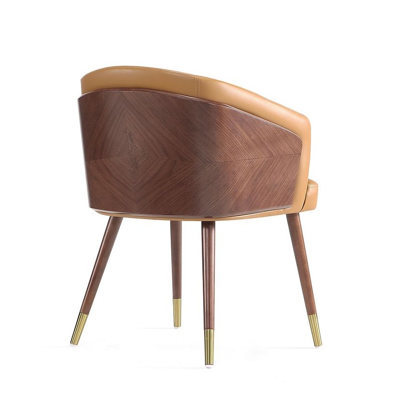 Reeva Leatherette Dining Chair