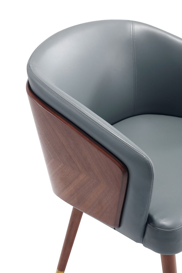 Reeva Leatherette Dining Chair