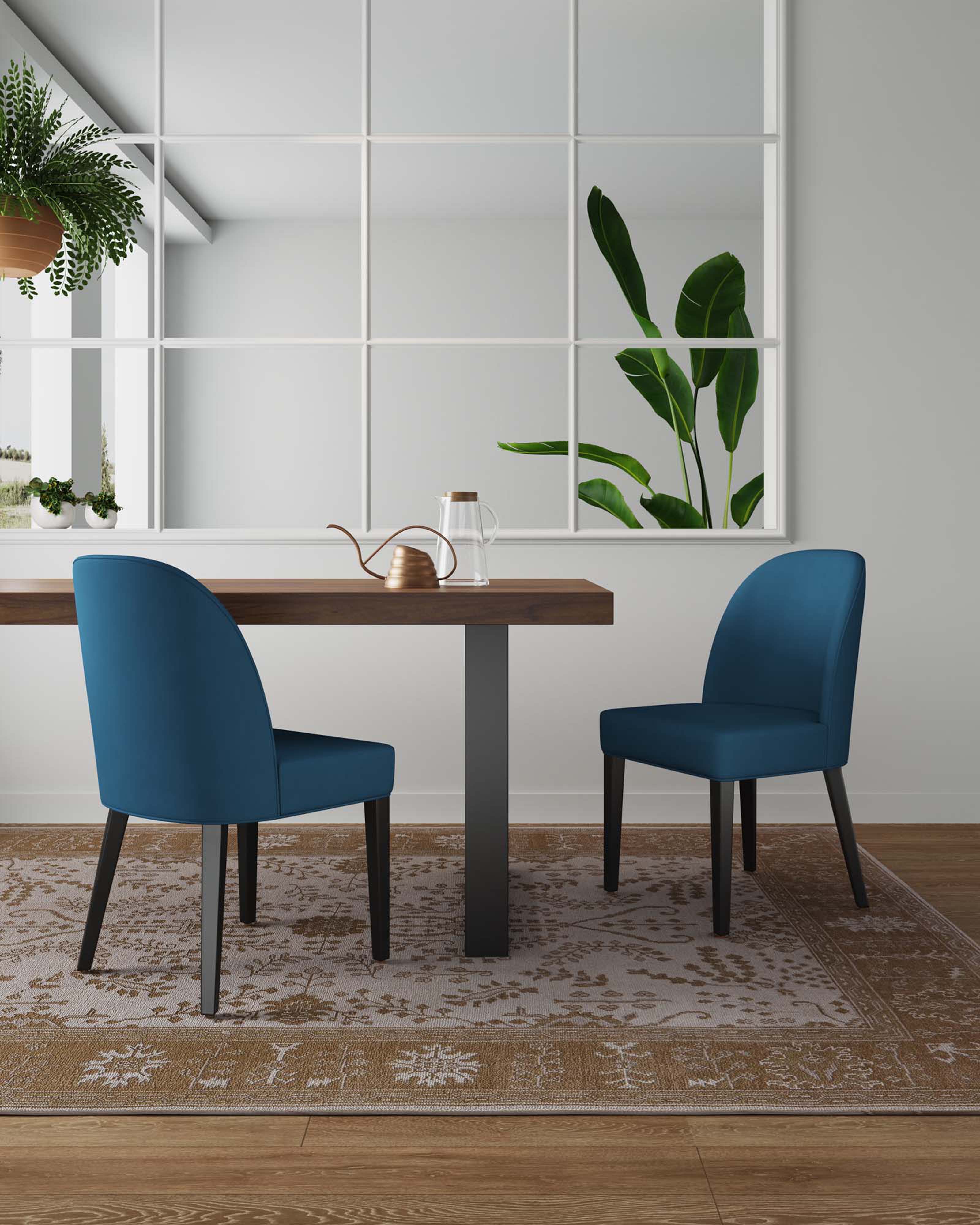 Hillman Velvet Upholstered Dining Chair
