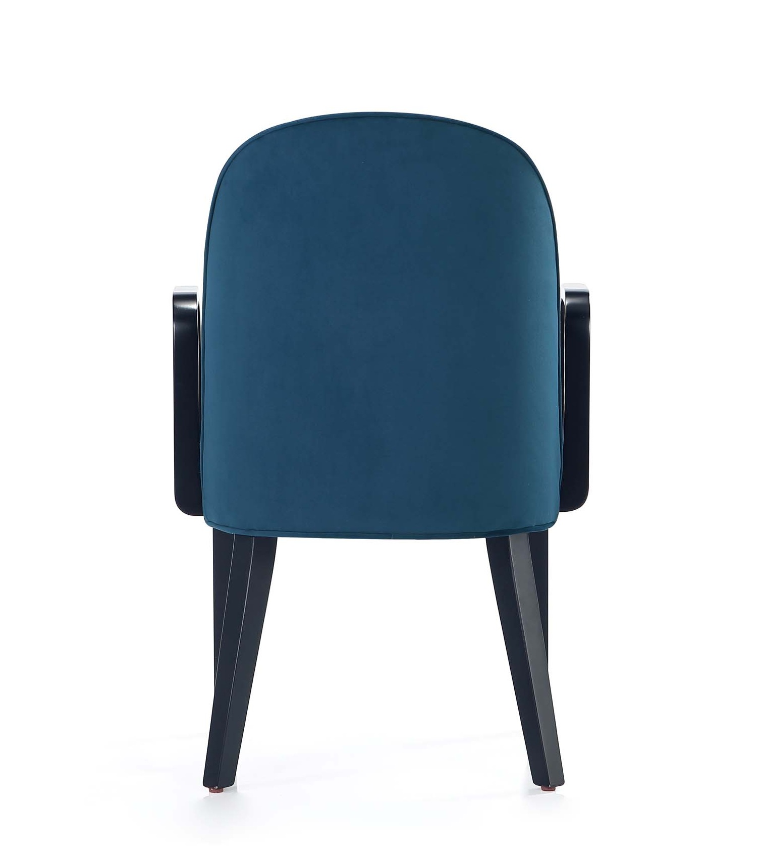 Hillman Velvet Upholstered Dining Arm Chair 