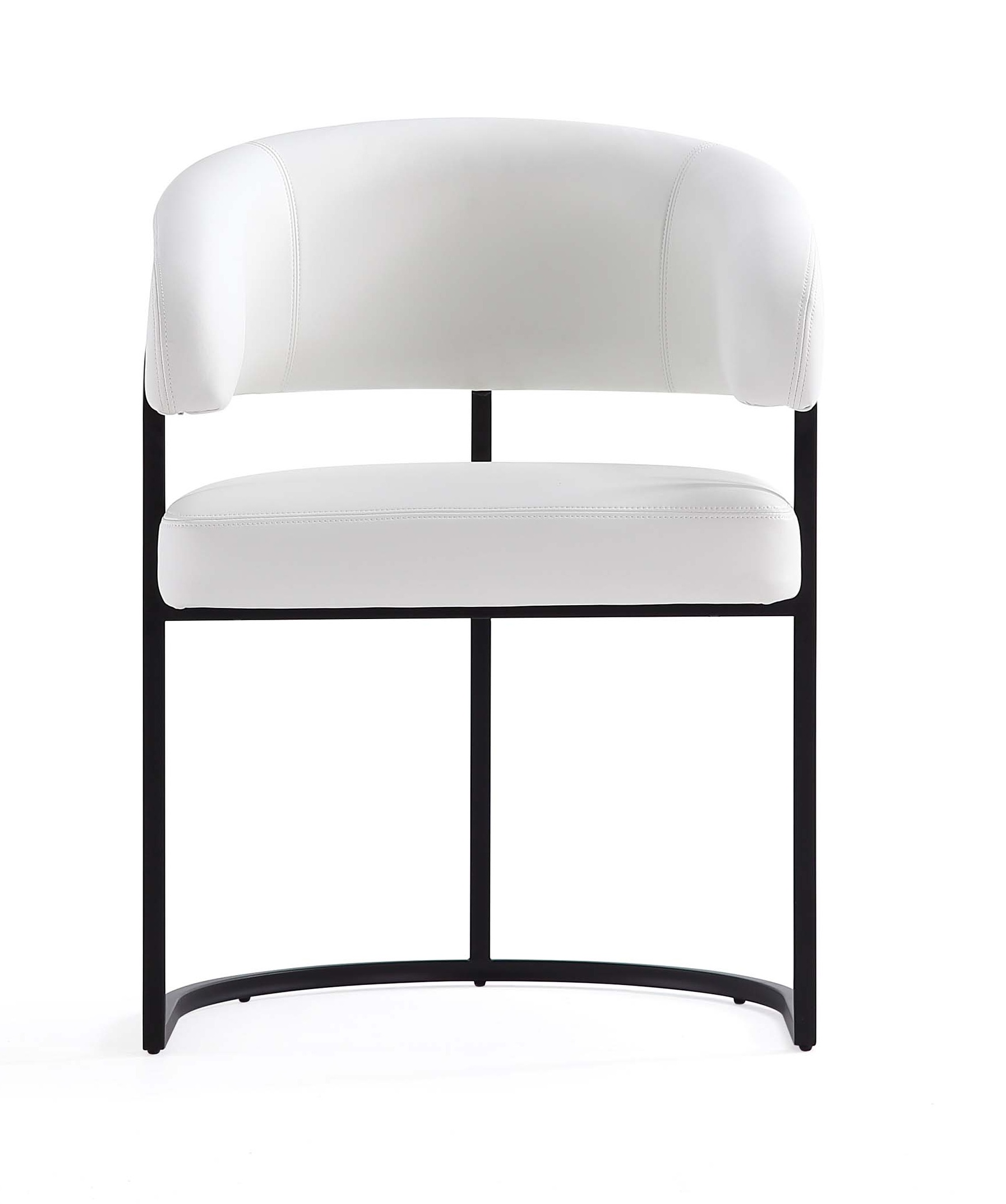 Augusta Leatherette Upholstered Dining Chair 