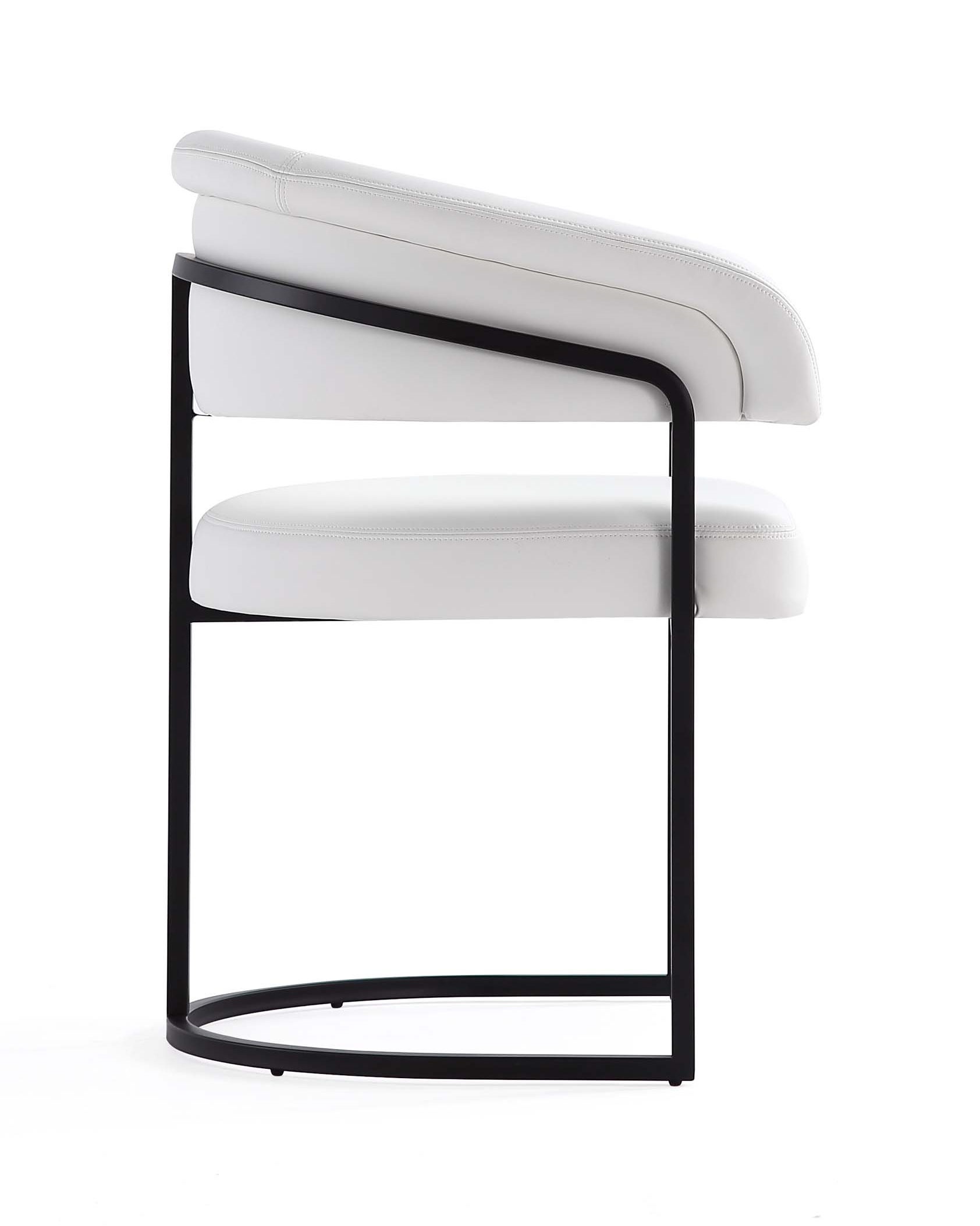Augusta Leatherette Upholstered Dining Chair 