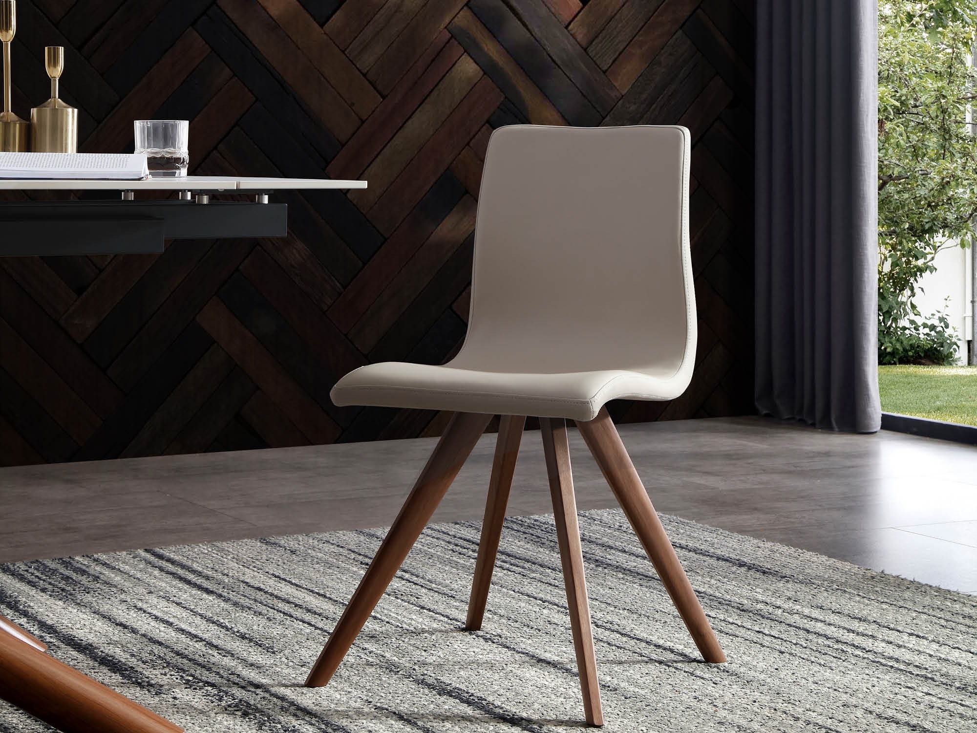 Olga Faux Leather Dining Chair