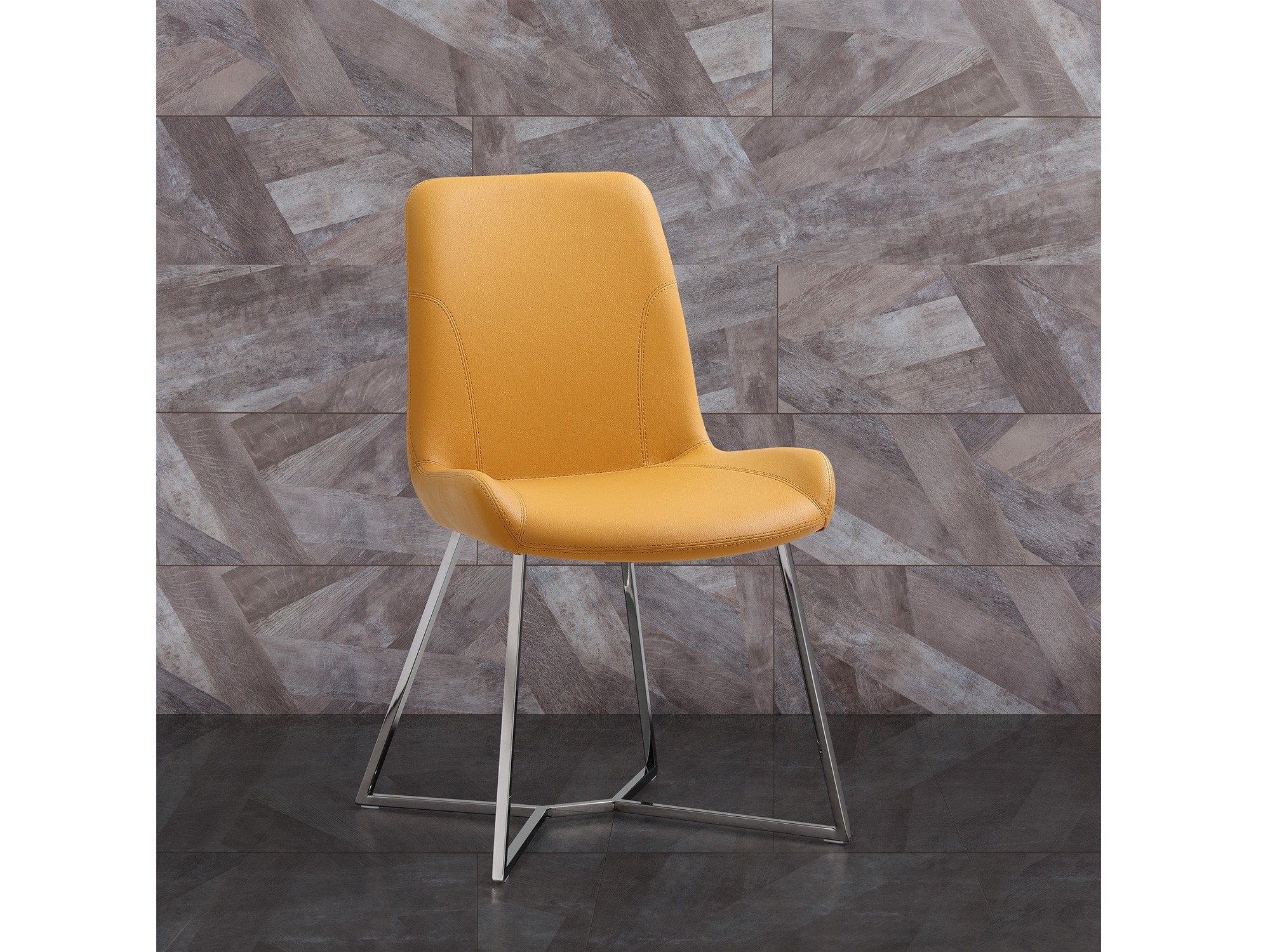 Aileen Faux Leather Dining Chair