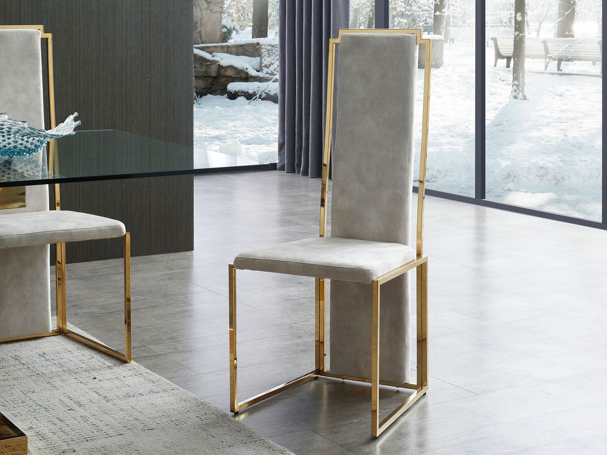 Sumo Fabric Dining Chair