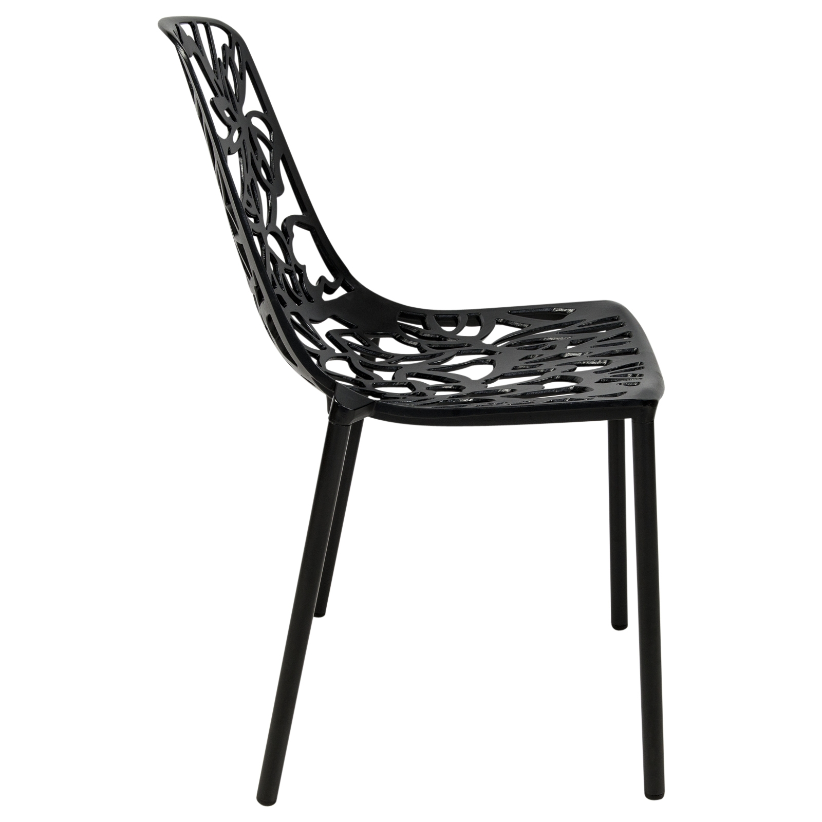 Devon Outdoor Aluminum Dining Chair (Set of 4)