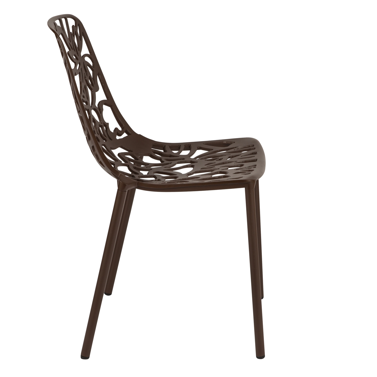 Devon Outdoor Aluminum Dining Chair (Set of 4)