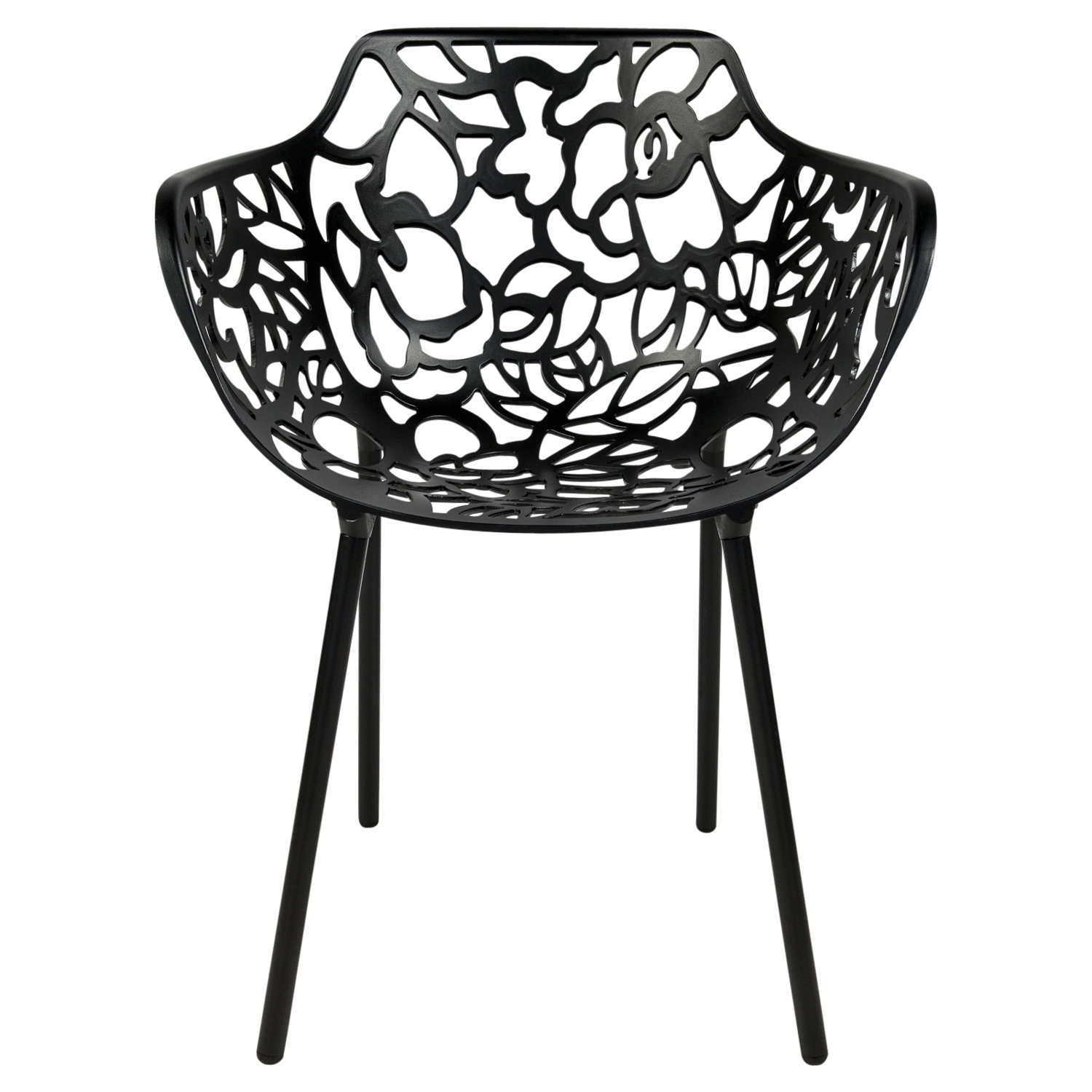 Devon Outdoor Aluminum Dining Arm Chair (Set of 4)