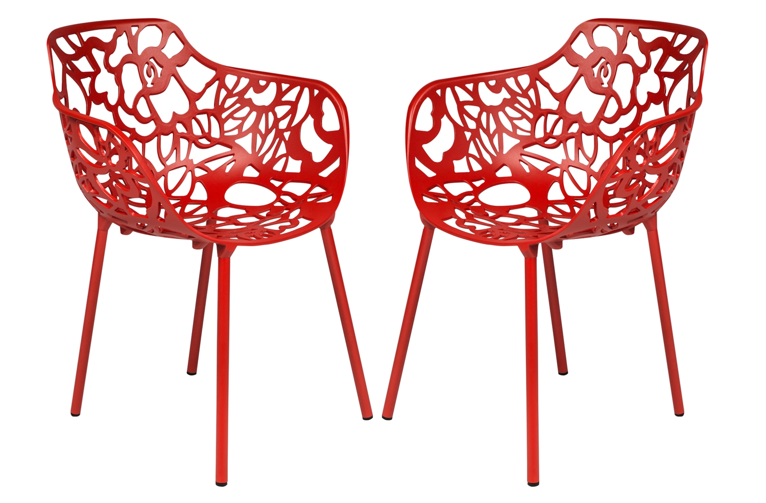 Devon Outdoor Aluminum Dining Arm Chair (Set of 2)