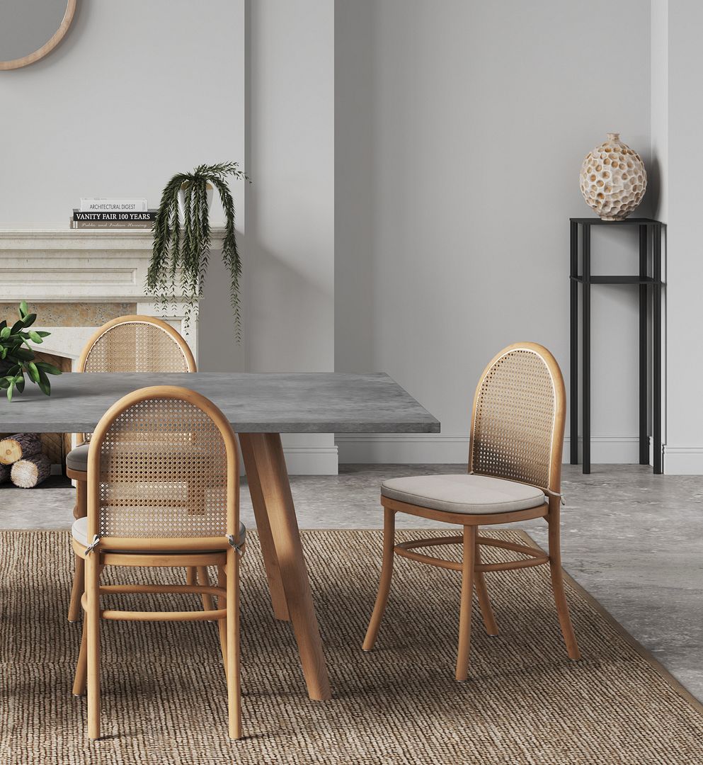 Paragon Dining Chair 1.0 w/Cream Cushions