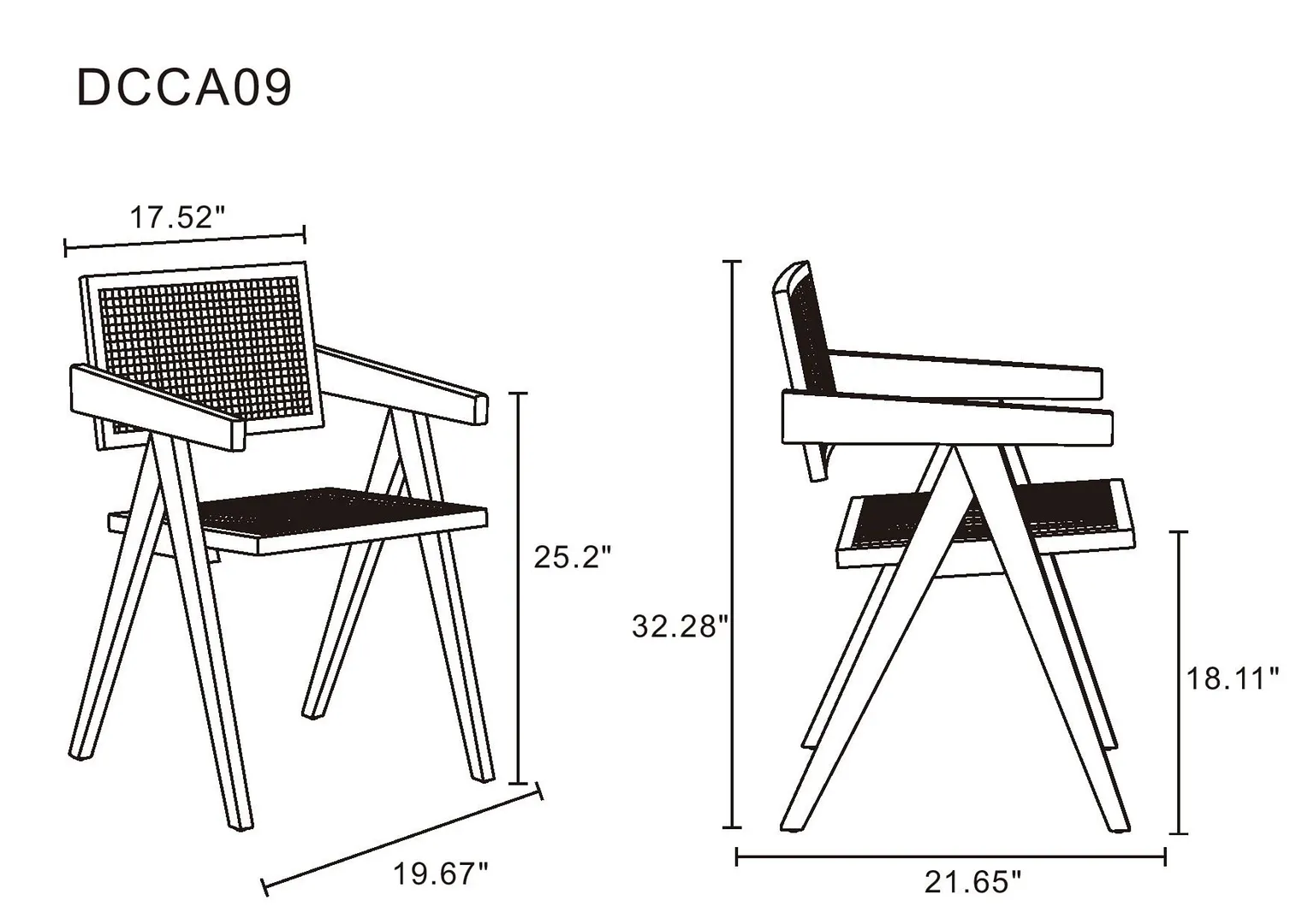 Hamlet Dining Arm Chair 
